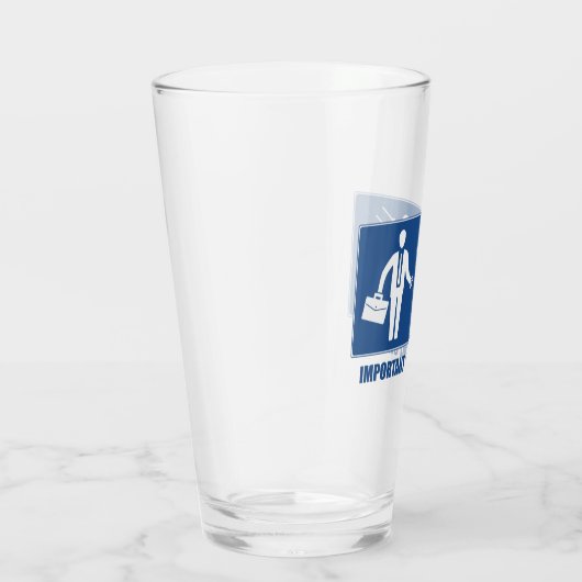 Het werk is belangrijk, het keuken is belangrijk glas (Rechts)