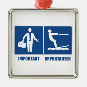 Het werk is belangrijk, het kiemen van water is be metalen ornament