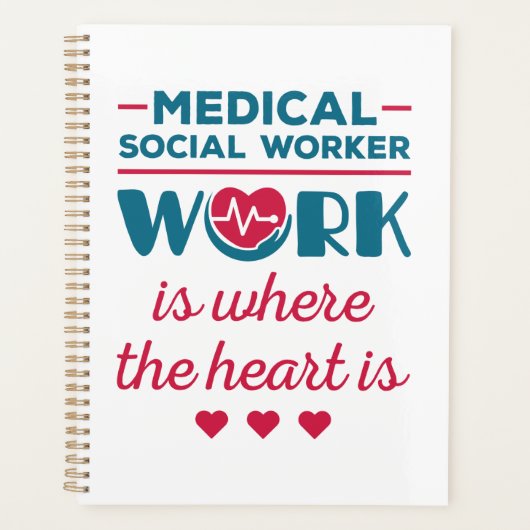 Het werk van de medisch-maatschappelijk werker is  planner (Voorkant)