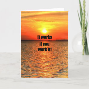 Het werkt als u het werkt kaart