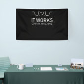 Het werkt op mijn machine - Programmering Spandoek (Beurs)