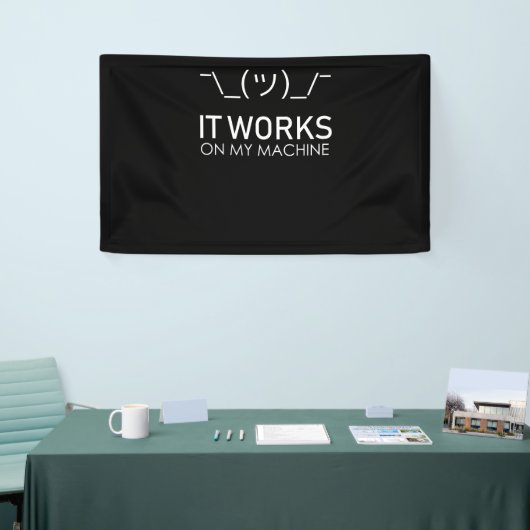 Het werkt op mijn machine - Programmering Spandoek (Beurs)