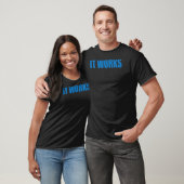 Het werkt op mijn machine programmeur t-shirt (Unisex)