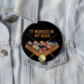 Het werkte in mijn hoofdbiljarten en gaf 8-band po ronde button 4,0 cm (In situ)