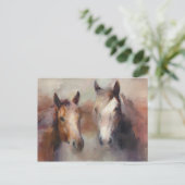 Het Westen blazen Briefkaart (Staand voorkant)