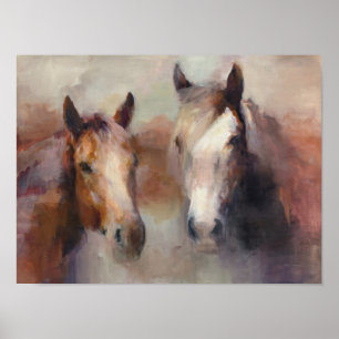 Het Westen blazen Poster