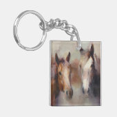 Het Westen blazen Sleutelhanger (Voorkant Links)