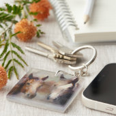 Het Westen blazen Sleutelhanger (Voorkant Rechts)