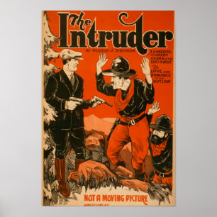 Het Westerne Cowboy Comedy Theatrical Poster