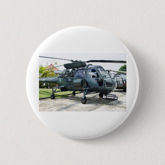 Het Westland Wasp Ronde Button 5,7 Cm (Voorkant)