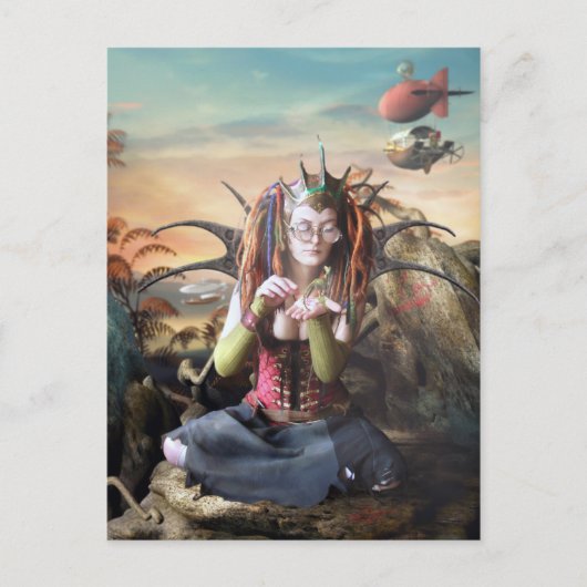 Het wetenschappelijk Briefkaart (Voorkant)