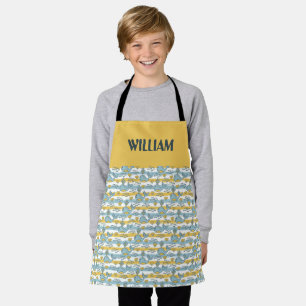 Het Whimsical Whale Kinder Schort