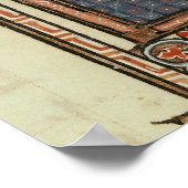 Het wiel van de Fortune, van de Moralize Poster (Hoek)