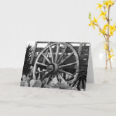 Het "wiel van de wagen " kaart (Gele Bloem)