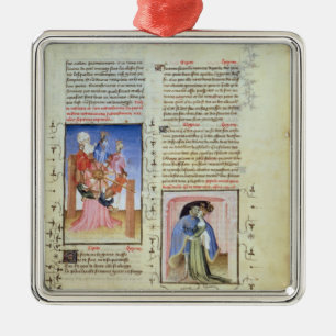 Het wiel van Fortune en de Treachery Metalen Ornament