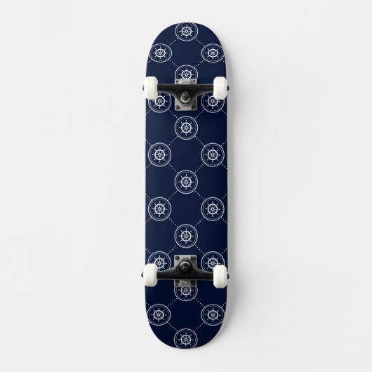 Het wielpatroon van de kapitein skateboard (Voorkant)