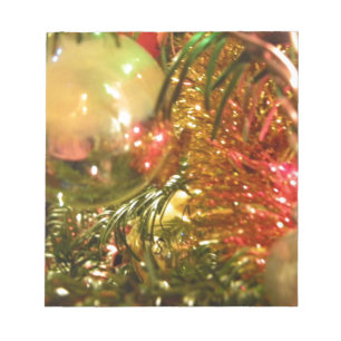Het wijzen van op Kerstmis Notitieblok