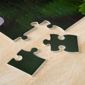 Het wilde Roze nam toe Legpuzzel (Zijkant)