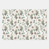 Het winterbos inpakpapier vel (Voorkant 2)