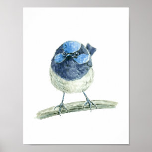 Het winterkoninkje van de fee poster
