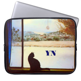 Het winterraam van Tosca Laptop Sleeve