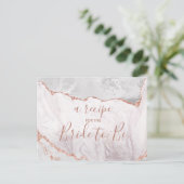 Het wit & nam de Gouden Kaart van het Recept van (Staand voorkant)