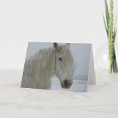 Het Wit van de winter Kaart (Voorkant)