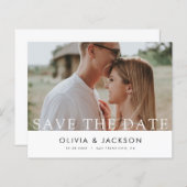 Het Witte Gezochte Begroting sparen de Foto van de (Voorkant / Achterkant)