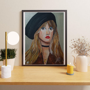 Het witte heksenschilderij van Alfred Fox Canvas Afdruk