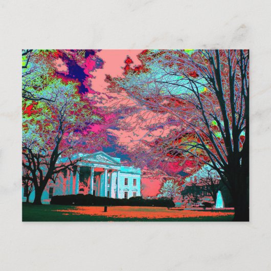 Het Witte Huis Briefkaart (Voorkant)