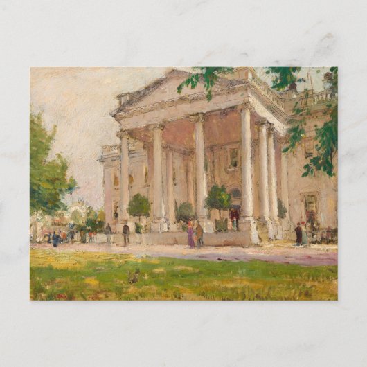 Het Witte Huis | Colin Campbell Cooper Briefkaart (Voorkant)