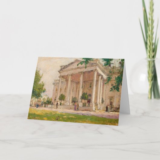 Het Witte Huis | Colin Campbell Cooper Kaart (Voorkant)