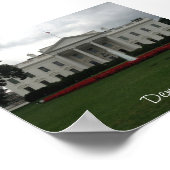 Het Witte Huis-Democratie Poster (Hoek)