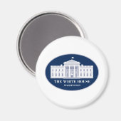 Het Witte Huis Magneet (Voorkant / Achterkant)