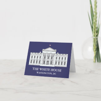 Het Witte Huis Notecards Kaart