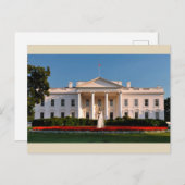 Het Witte Huis, Washington D.C., de V.S. Briefkaart (Voorkant / Achterkant)