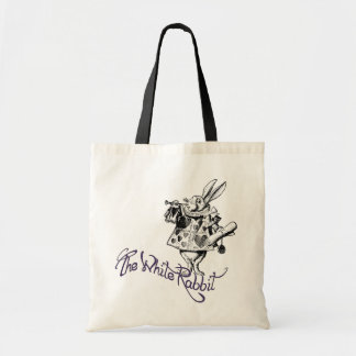 Het witte konijn tote bag