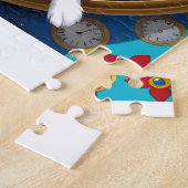 Het witte konijn uit Alice in Wonderland Legpuzzel (Zijkant)