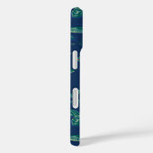 Het witte Lotus Alligator Lagoon patroon Case-Mate iPhone Case (Achterkant / Rechts)