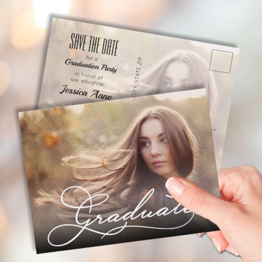 Het witte Manuscript AFSTUDEREN Foto sparen de Dat Briefkaart