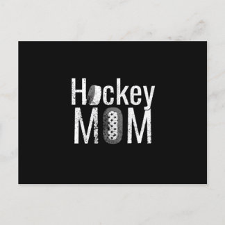 Het witte ontwerp van de Hockey Mam Briefkaart