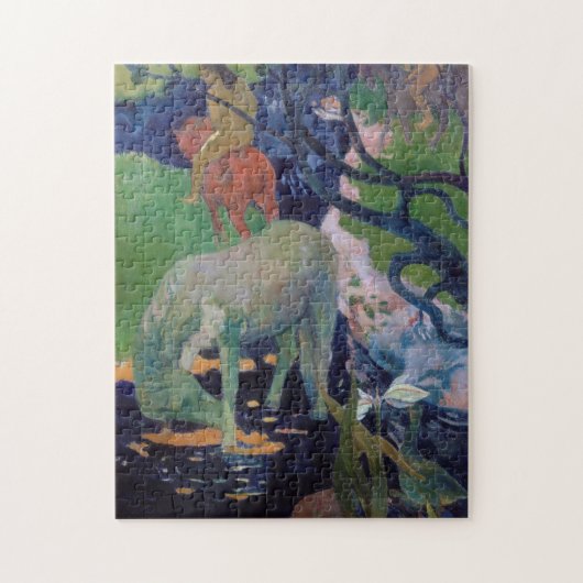 Het witte paard, Gauguin Legpuzzel (Verticaal)