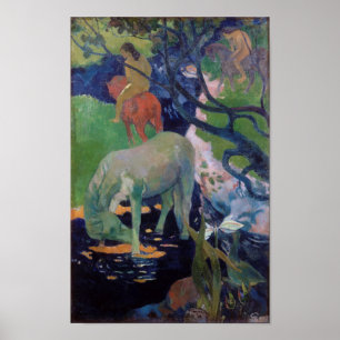 Het witte paard, Gauguin Poster