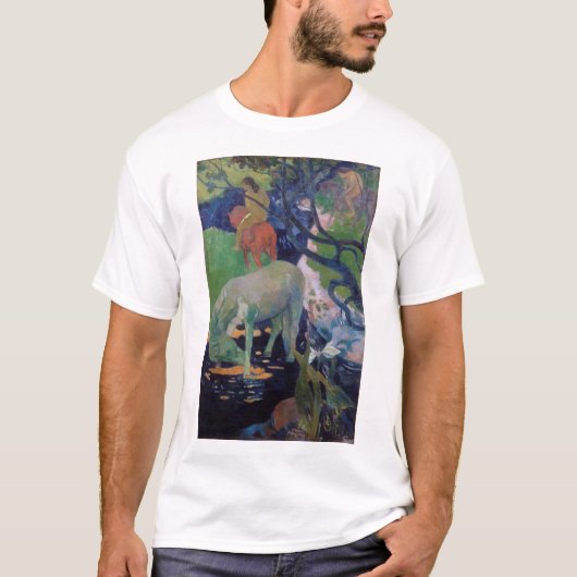 Het witte paard, Gauguin T-shirt (Voorkant)