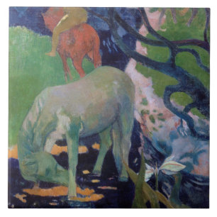 Het witte paard, Gauguin Tegeltje