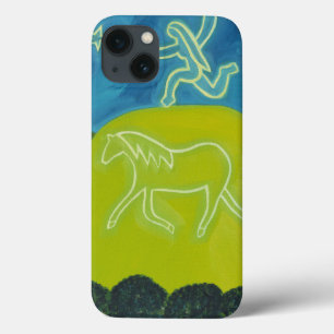Het witte paard in Somerset 2011 iPhone 13 Hoesje