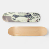 Het witte paard - skateboard (Horizontaal)