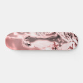 Het witte paard skateboard (Horizontaal)