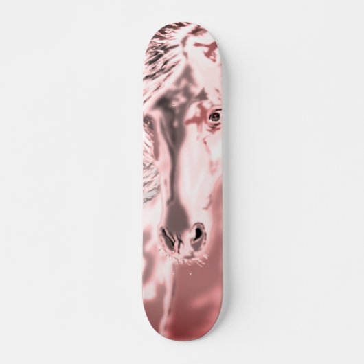 Het witte paard skateboard (Voorkant)