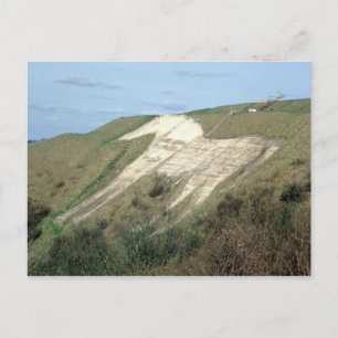 Het witte paard van Westbury Briefkaart